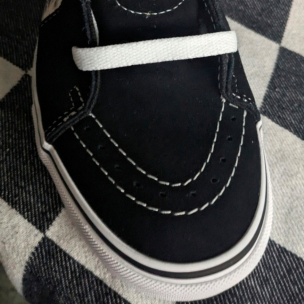 VANS SK8-HI Black MOCA FRANCES STARK Women 8.5 VNOA5KRHA55 072025 - Picture 2 of 10